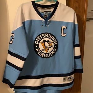 Blue NHL Sydney Crosby Jersey #87